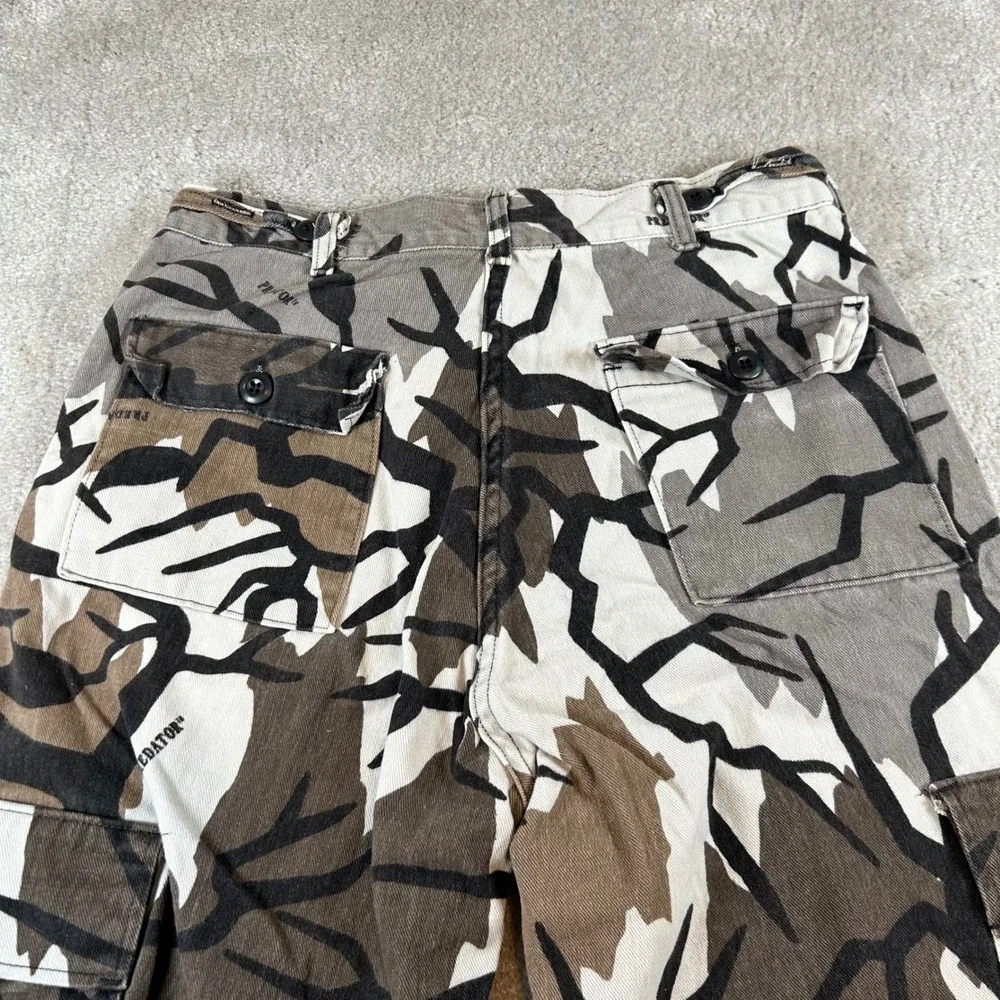 Predator Camo‎ Cargo Pants Men's Multi-Pocket Baggy Outdoor Hunting Size M 31X31
